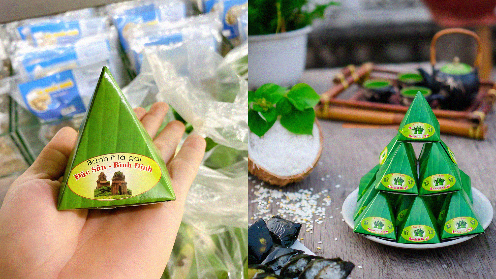 Bánh ít lá Gai Bình Định