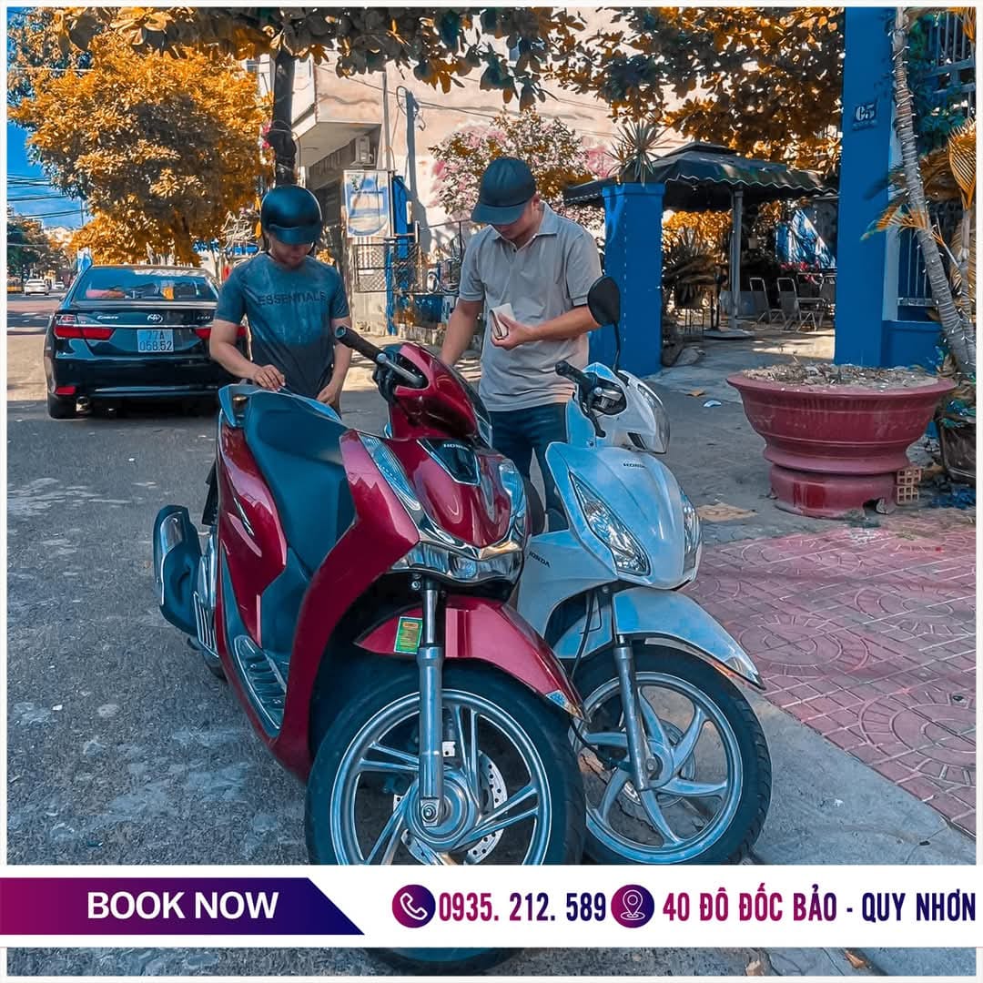 Thuê xe máy ở Quy Nhơn