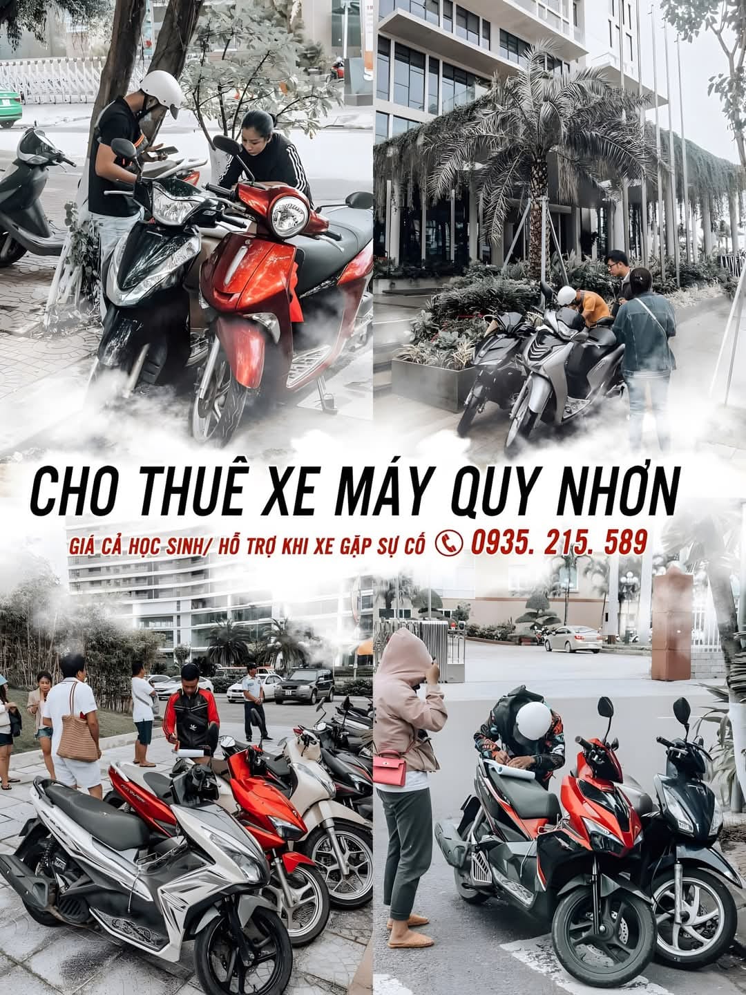 Thuê xe máy ở Quy Nhơn