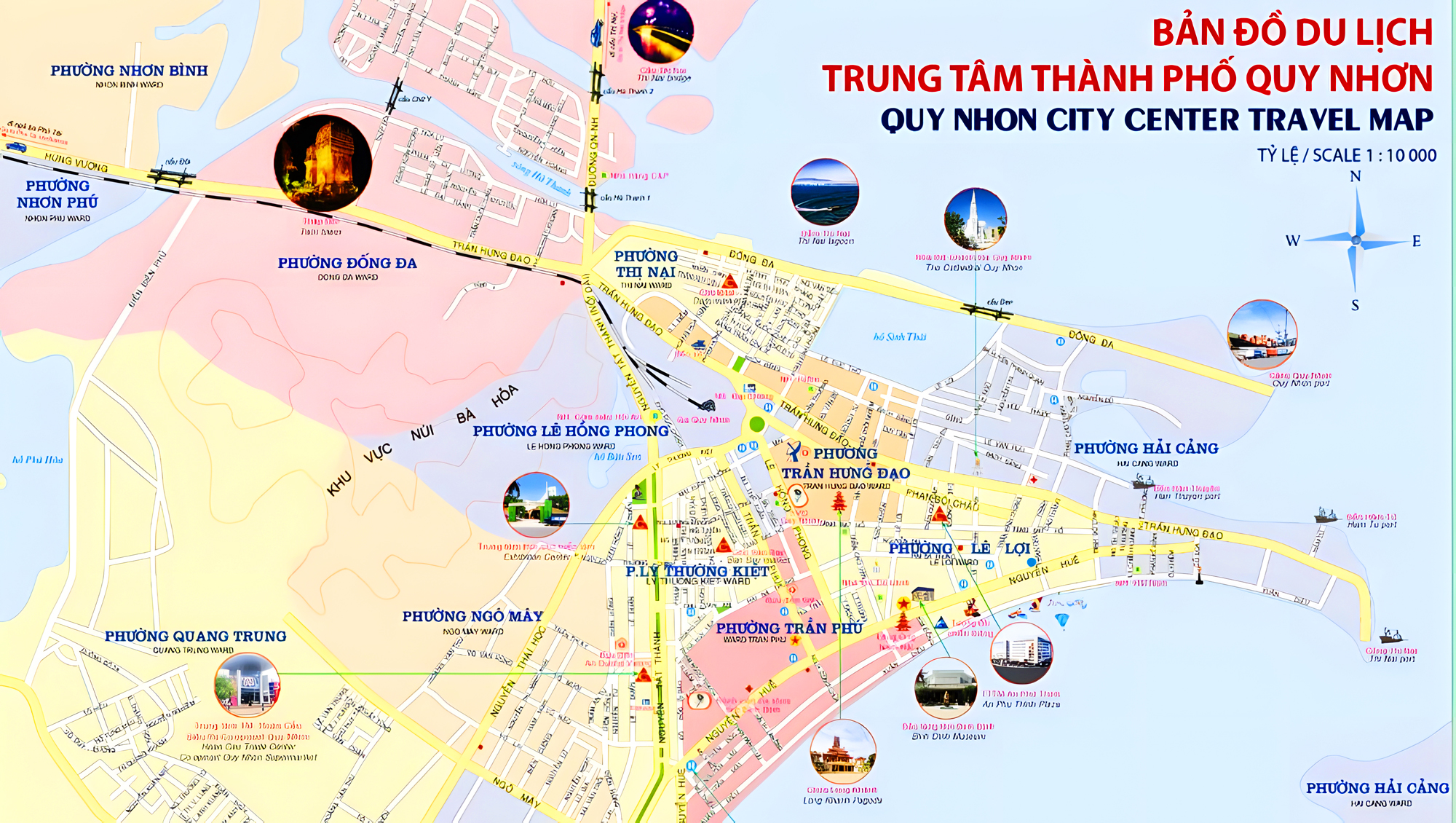 Bản đồ di chuyển Quy Nhơn